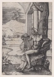Uomo con una lira, ca. 1514-36