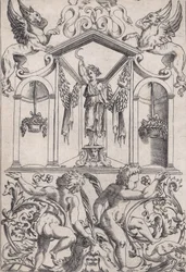 Pannello ornamentale, ca. 1514-36
