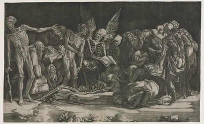 Scheletri, noto anche come Allegoria della Morte e della Fama