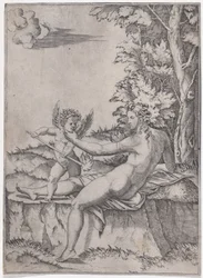 Venere e Eros, ca. 1514-36