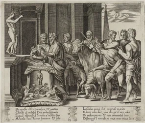 Il padre di Psiche consulta l