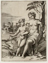 Venere ferita dalla freccia di Cupido