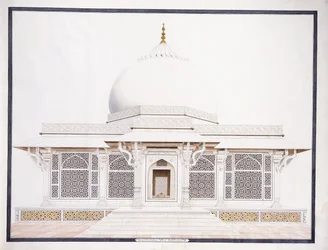 La Tomba di Marmo Bianco di Seliem Chistie, c. 1815