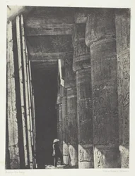 Médinet-Habou, Galleria del Palazzo di Ramsès-Méiamoun; Tebe
