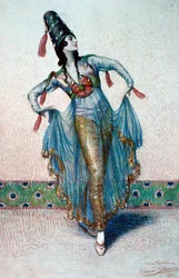 Ritratto di Anna Pavlova Russiandancer