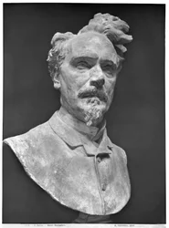 Busto di Henri Rochefort (1830-1913) (gesso)