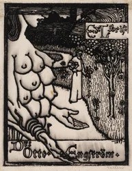 Ex libris per il dott. Otto Engström