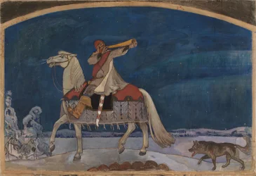 Kullervo parte per la battaglia
