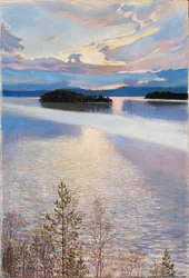 Vista sul lago