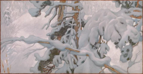 Inverno, studio per gli affreschi del Mausoleo Jusélius