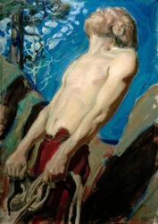A. Gallen-Kallela, Il furto del Sampo