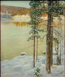 Lago ghiacciato, Ruovesi