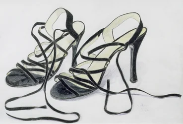 Scarpe nere con cinturini, 1997