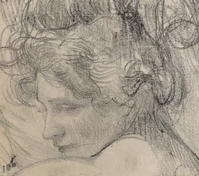 Testa di donna, c.1890