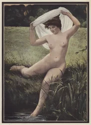 Donna bagnante