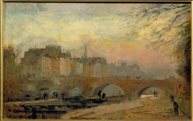 Quai de Paris (olio su tela)