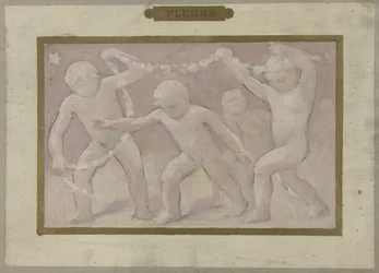Bozzetto per la Sala delle Feste dell