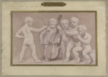 Bozzetto per la Salle des Fêtes all