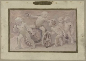 Bozzetto per la Salle des Fêtes all