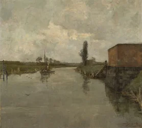 Veduta dei dintorni di Dendermonde