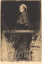 Donna con Mantella (La Femme à la Pelerine)
