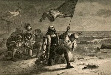 Lo sbarco di Colombo, 1877