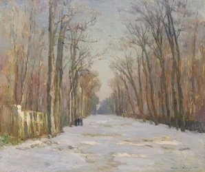 Scena invernale, 1891