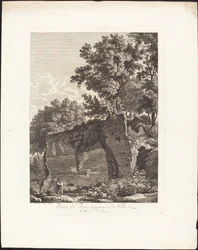 Rovine del Piano Superiore della Villa di Cassio a Tivoli