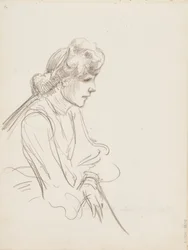 Donna seduta