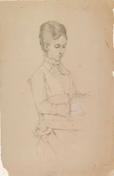 Ritratto di una donna che legge