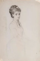 Ritratto di donna in piedi