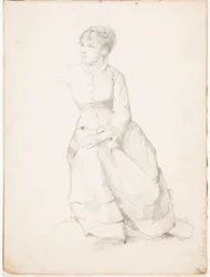 Donna seduta