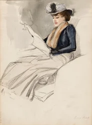 Donna seduta, Aino Ackté