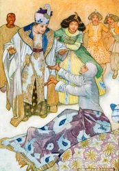 "Sono stato io a morire per primo" (litografia a colori)