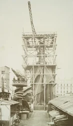 Assemblaggio della Statua della Libertà, 1883