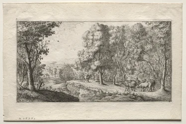 La strada al confine del bosco