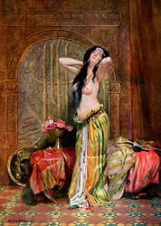 Ragazza orientale, 1908-1909
