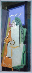 La figura blu