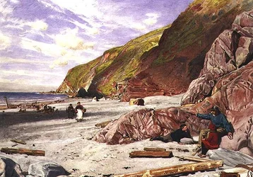 Lynmouth, Devon, la storia del naufragio