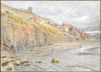 Whitby (acquerello con inchiostro)