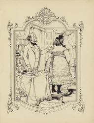 Caricatura da Memoires d