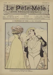 La Reciprocità è Vera. Illustrazione per Le Pêle-Mêle, 1900