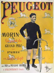 Poster pubblicitario per le biciclette 