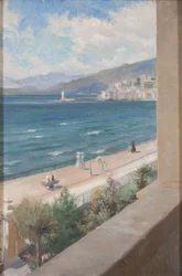 Dalla mia finestra a Cannes, 1891