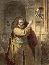 Sansone minaccia il suocero