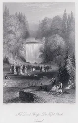 Il Ponte del Diavolo, Cassel (incisione)