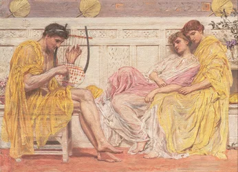 Un musicista, ca 1867