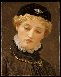 Ellen Terry come Portia in "Il mercante di Venezia", c.1885