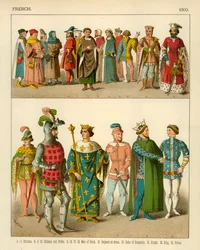 Costume francese 1300