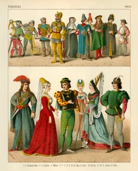 Costume francese 1400